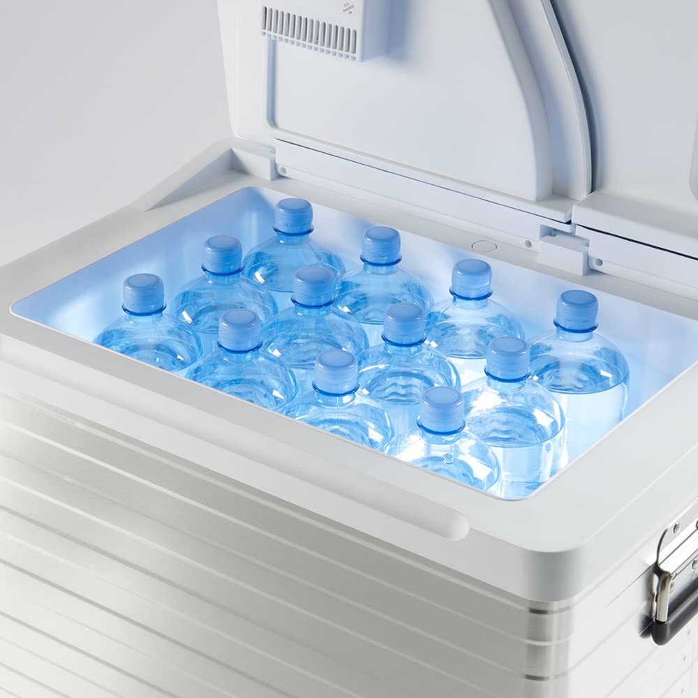 Mobicool MQ40A elektrische koelbox, aluminium, MQ40A, minikoelkast voor auto, werk, vrachtwagen en camping 