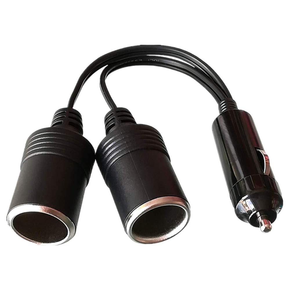 GTIWUNG Auto Motorfiets Sigarettenaansteker Adapter DRIE-WEG Stopcontact Splitter, 1 naar 2 Auto Sigarettenaansteker Pluggen 12V/24V 