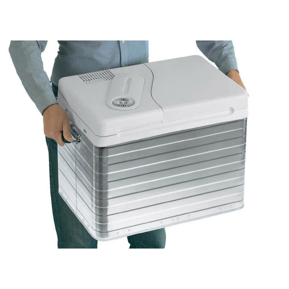 Mobicool MQ40A elektrische koelbox, aluminium, MQ40A, minikoelkast voor auto, werk, vrachtwagen en camping 