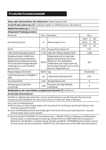 Midea ST 3.6F wi aanrechtvaatwasser, 6 wasprogramma's, startuitstel, extra droogfunctie, IoT-bediening, minivaatwasser, ideaal voor kleine appartementen, wit 