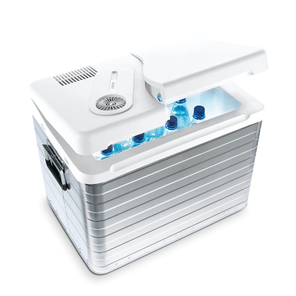 Mobicool MQ40A elektrische koelbox, aluminium, MQ40A, minikoelkast voor auto, werk, vrachtwagen en camping 