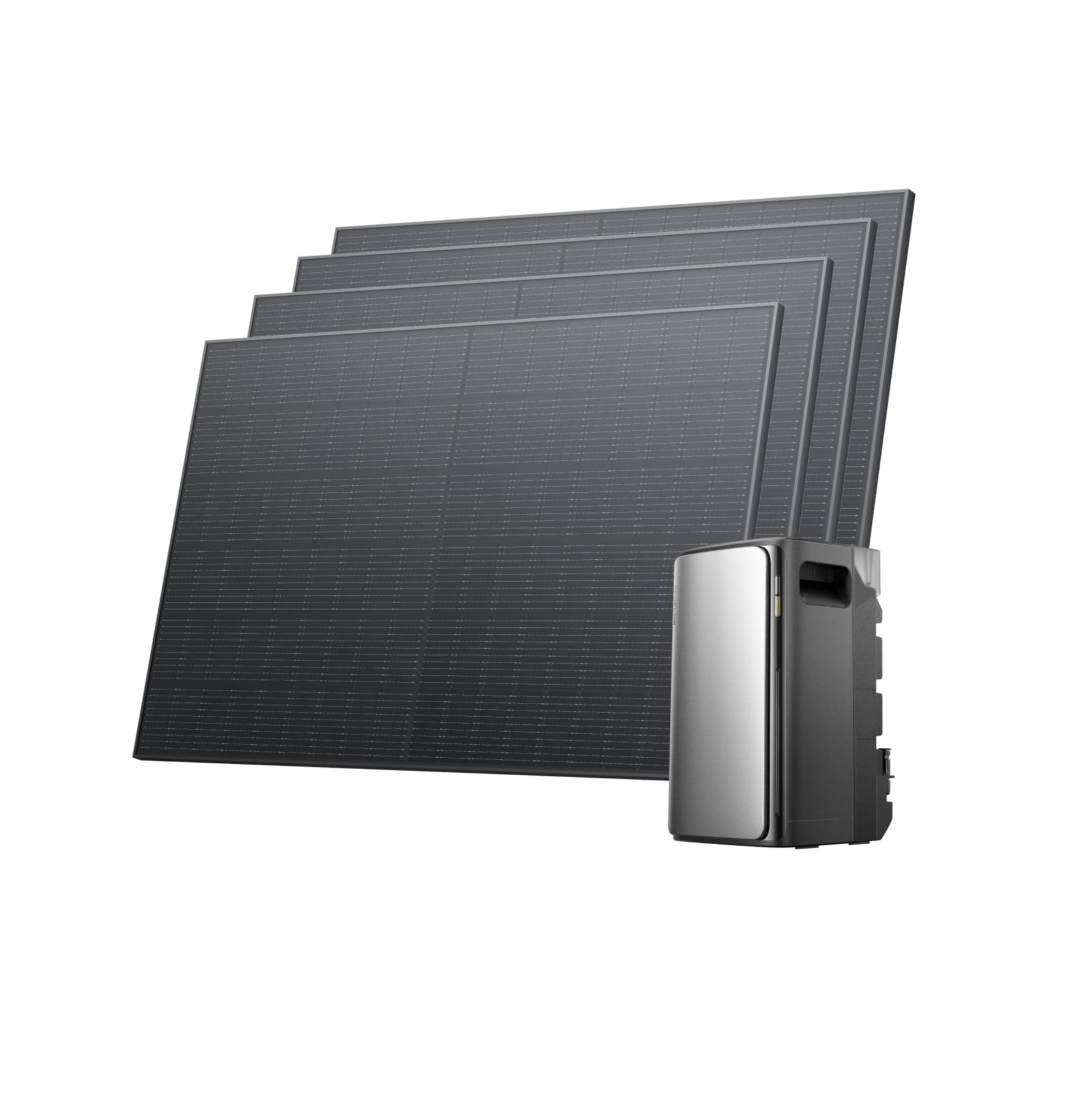 ECOFLOW STREAM Ultra 1,92 kWh 0% BTW, balkoncentrale met opslag, 4 MPPT 2800W zonne-energie-ingang, 2300W dubbele AC-aansluitingen, alles-in-één energieopslag met omvormer, capaciteit van 11,52 kWh, 6000 cycli, plug &amp; play 