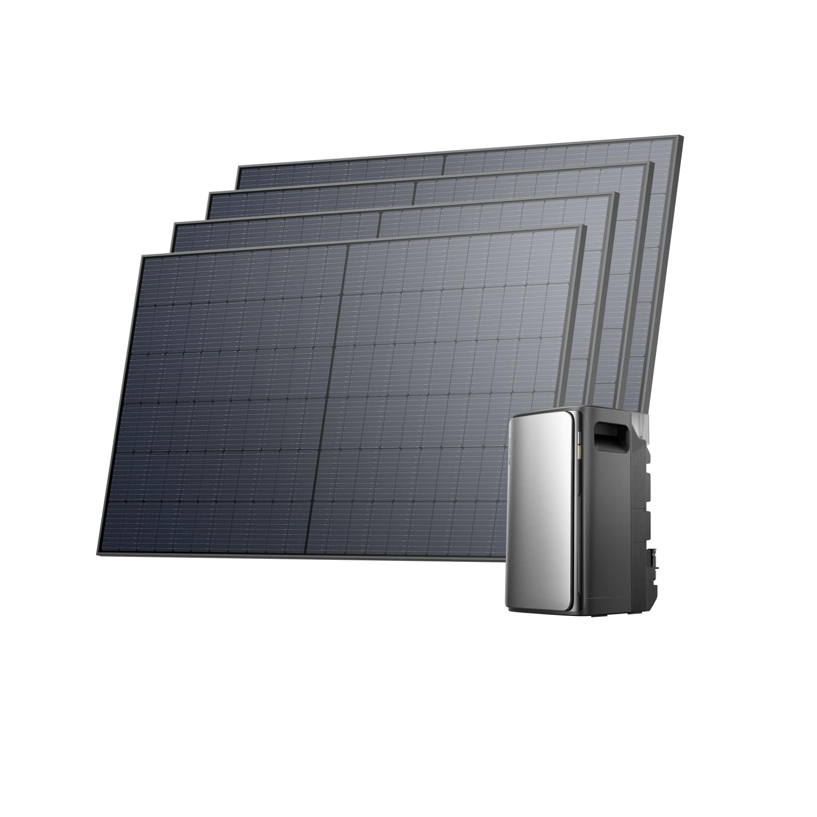 ECOFLOW STREAM Ultra 1,92 kWh 0% BTW, balkoncentrale met opslag, 4 MPPT 2800W zonne-energie-ingang, 2300W dubbele AC-aansluitingen, alles-in-één energieopslag met omvormer, capaciteit van 11,52 kWh, 6000 cycli, plug &amp; play 
