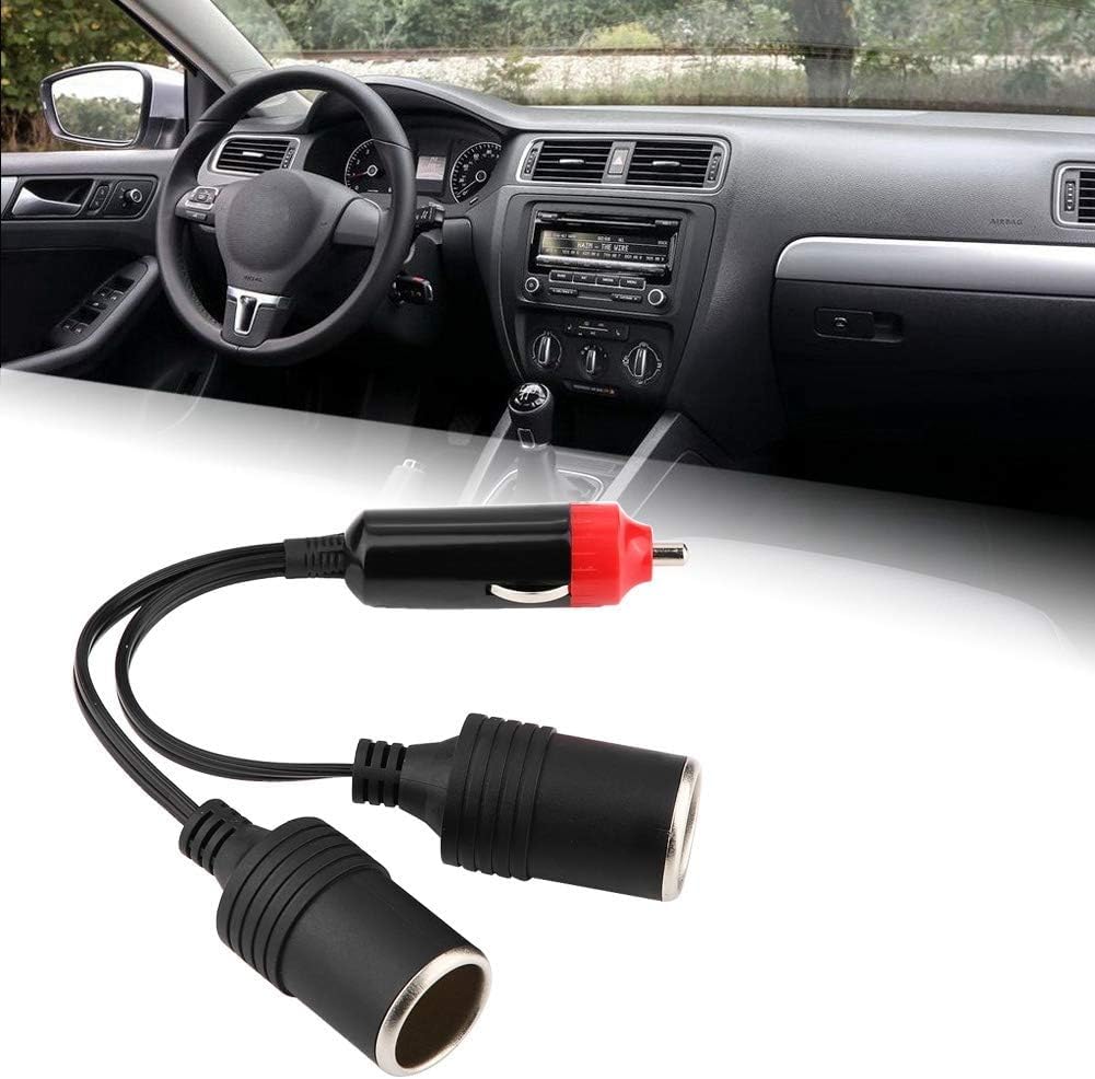 GTIWUNG Auto Motorfiets Sigarettenaansteker Adapter DRIE-WEG Stopcontact Splitter, 1 naar 2 Auto Sigarettenaansteker Pluggen 12V/24V 