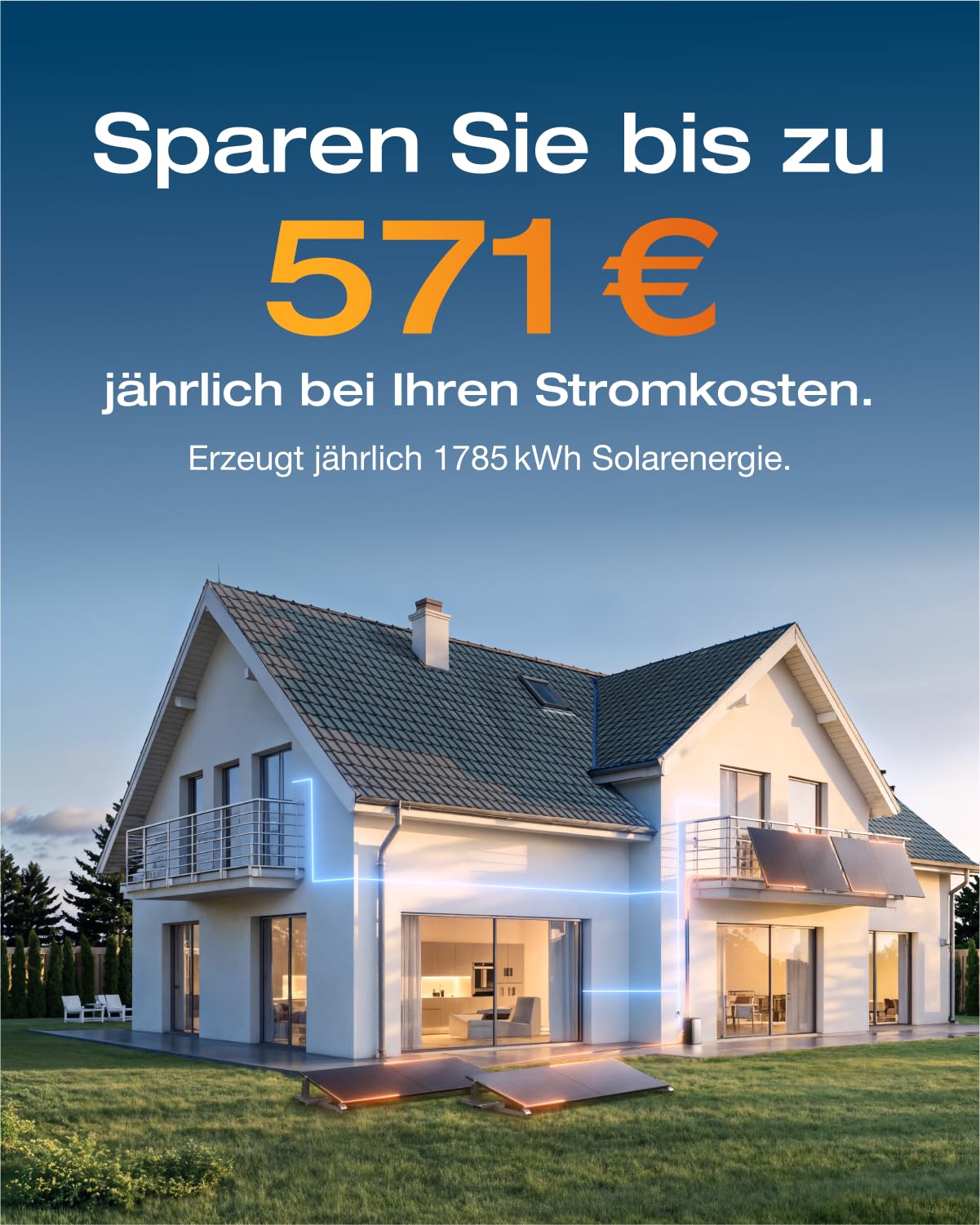 ECOFLOW STREAM Ultra 1,92 kWh 0% BTW, balkoncentrale met opslag, 4 MPPT 2800W zonne-energie-ingang, 2300W dubbele AC-aansluitingen, alles-in-één energieopslag met omvormer, capaciteit van 11,52 kWh, 6000 cycli, plug &amp; play 