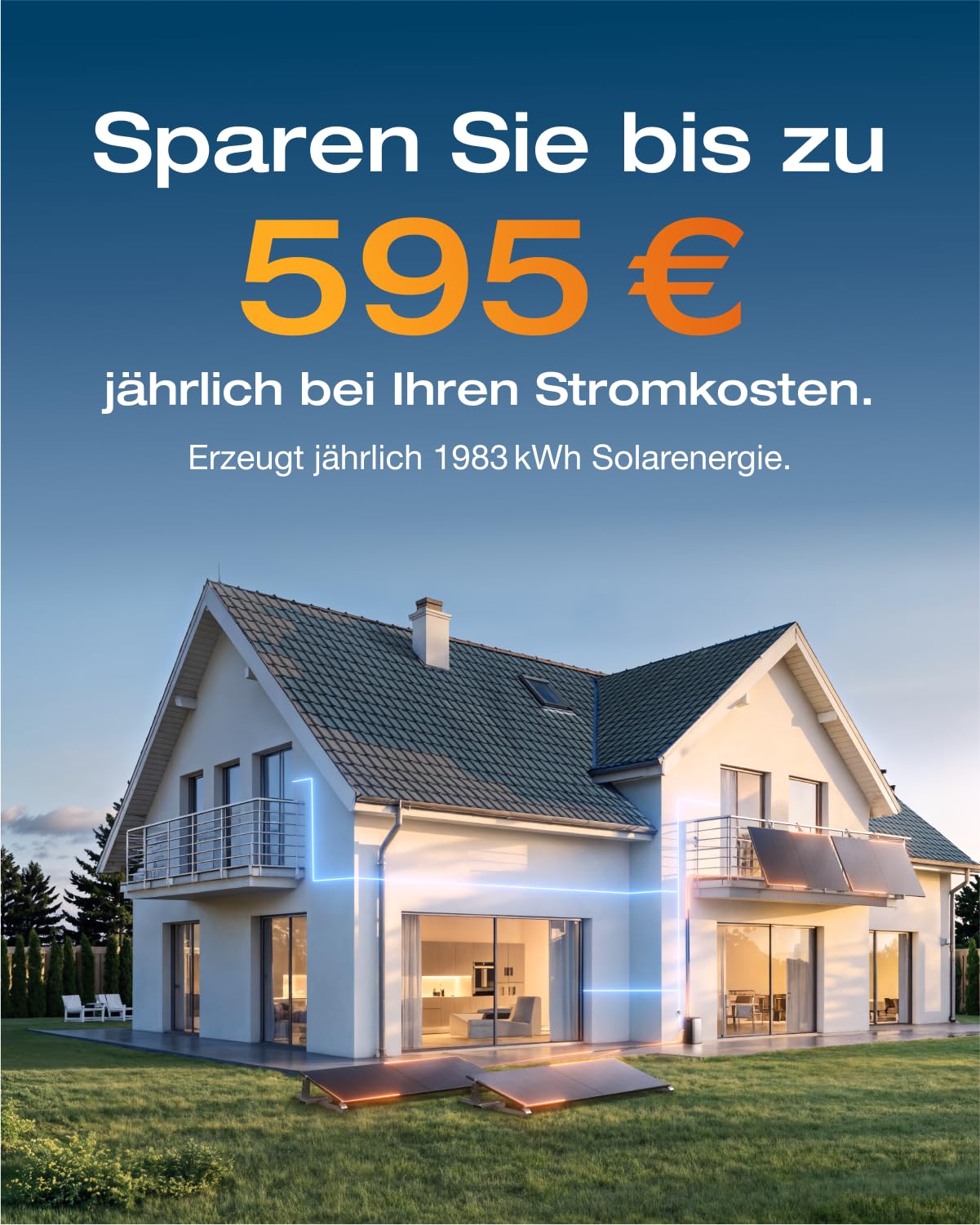 ECOFLOW STREAM Ultra 1,92 kWh 0% BTW, balkoncentrale met opslag, 4 MPPT 2800W zonne-energie-ingang, 2300W dubbele AC-aansluitingen, alles-in-één energieopslag met omvormer, capaciteit van 11,52 kWh, 6000 cycli, plug &amp; play 