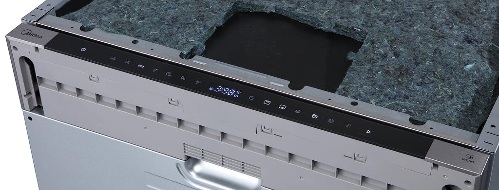 Midea ST 3.6F wi aanrechtvaatwasser, 6 wasprogramma's, startuitstel, extra droogfunctie, IoT-bediening, minivaatwasser, ideaal voor kleine appartementen, wit 