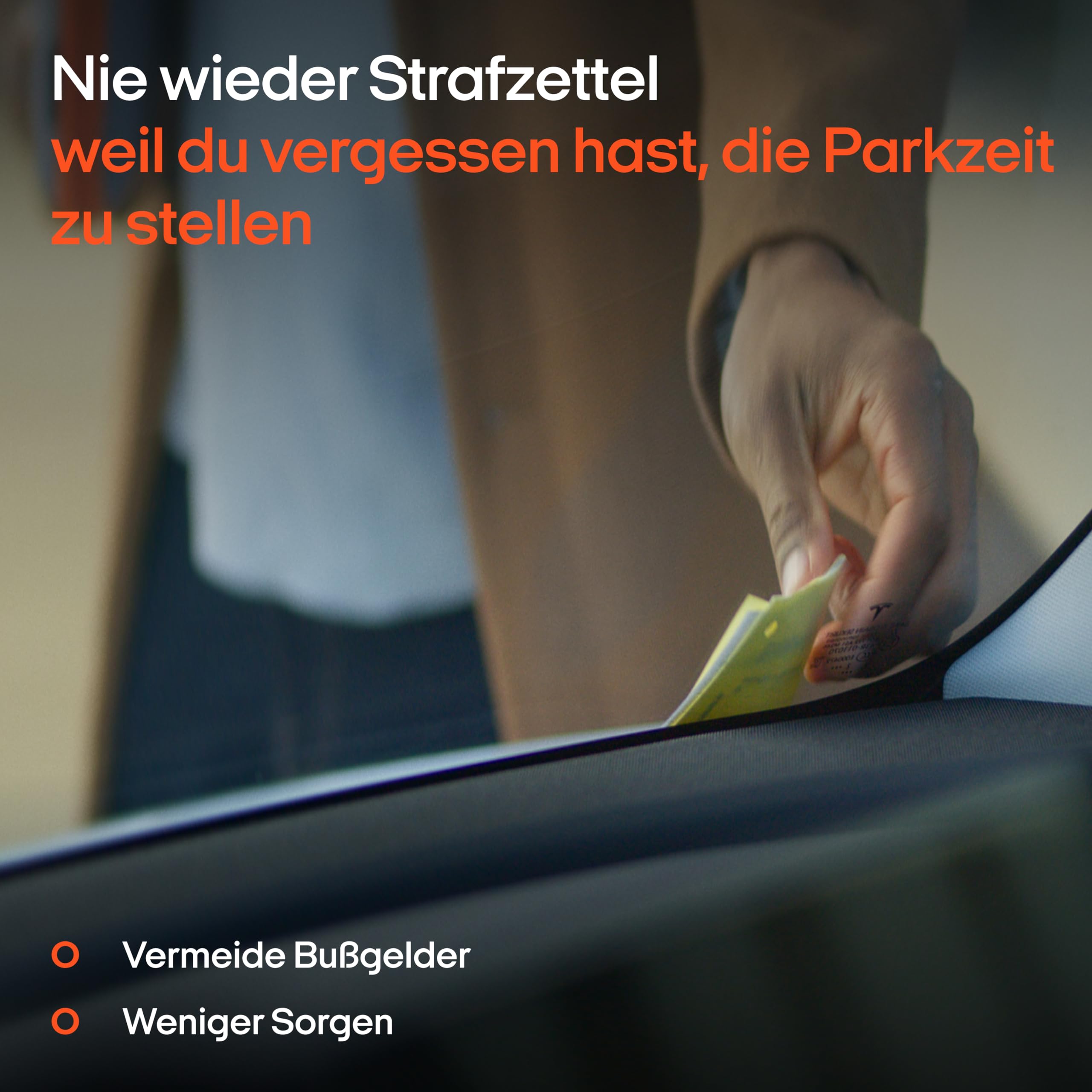 OOONO P-DISC NO1 - Elektronische parkeerschijf met goedkeuring voor auto's - Automatische digitale parkeerschijf elektrisch met goedkeuring van de KBA volgens StVO - Elektrische parkeermeter auto goedgekeurd 