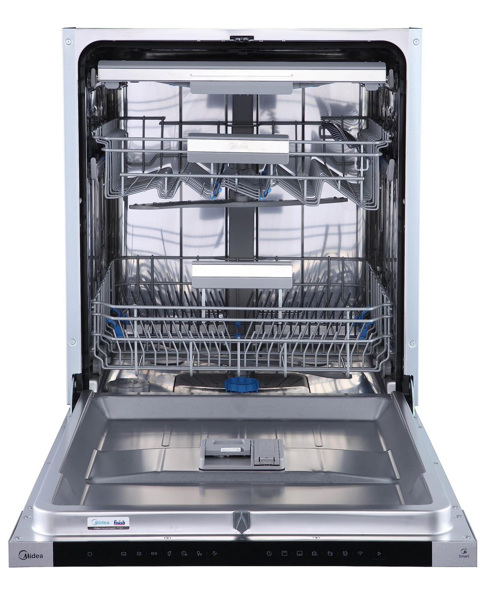 Midea ST 3.6F wi aanrechtvaatwasser, 6 wasprogramma's, startuitstel, extra droogfunctie, IoT-bediening, minivaatwasser, ideaal voor kleine appartementen, wit 