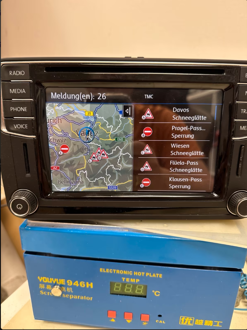 Seat Discover Media Navi Radio SEAT autoradio MIB STD2, gereviseerd