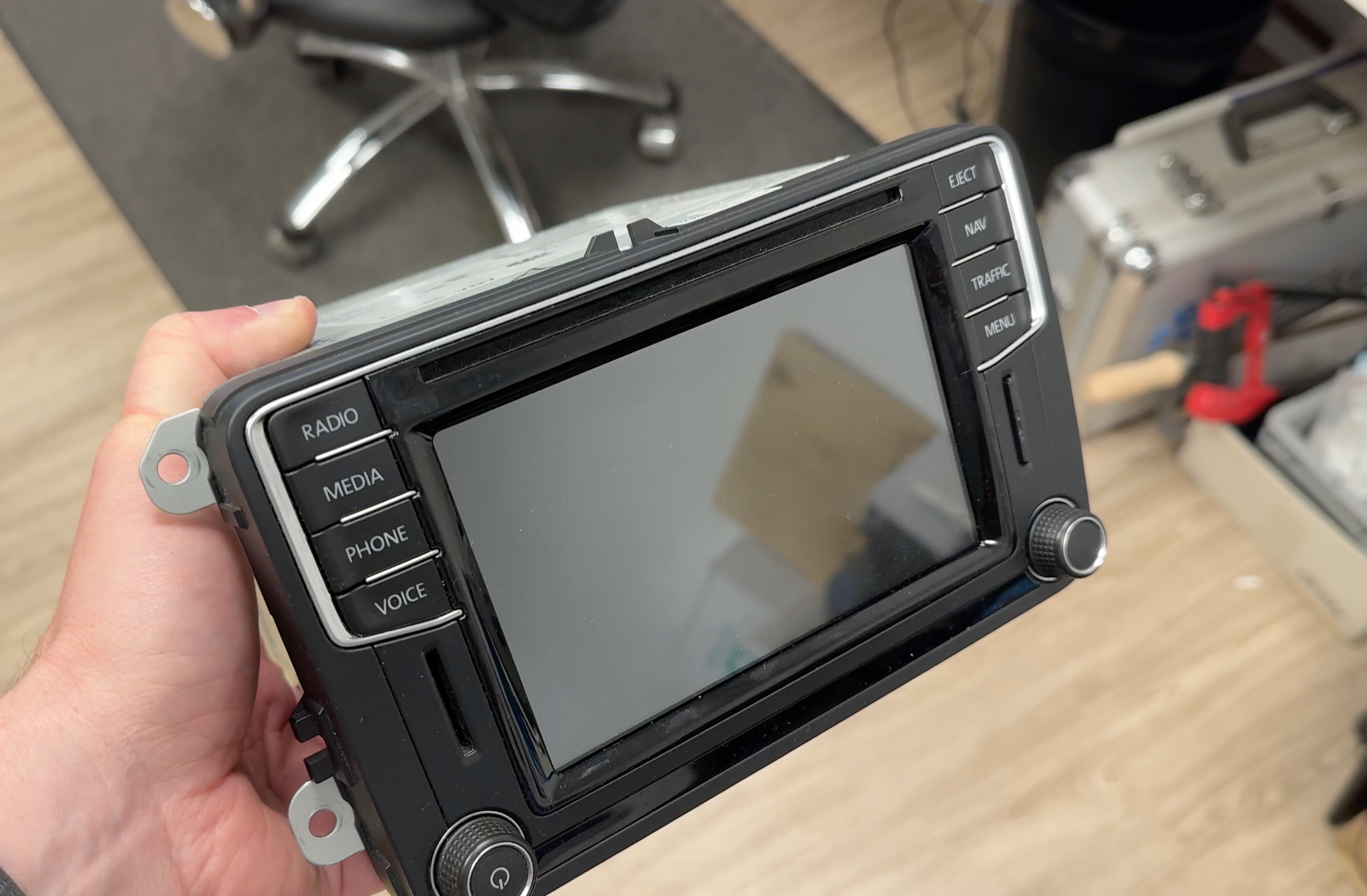 Reparatieservice voor VW / Skoda Discover Media MIB2 PQ &amp; Composition Media PQ Ghost Touch NAVI