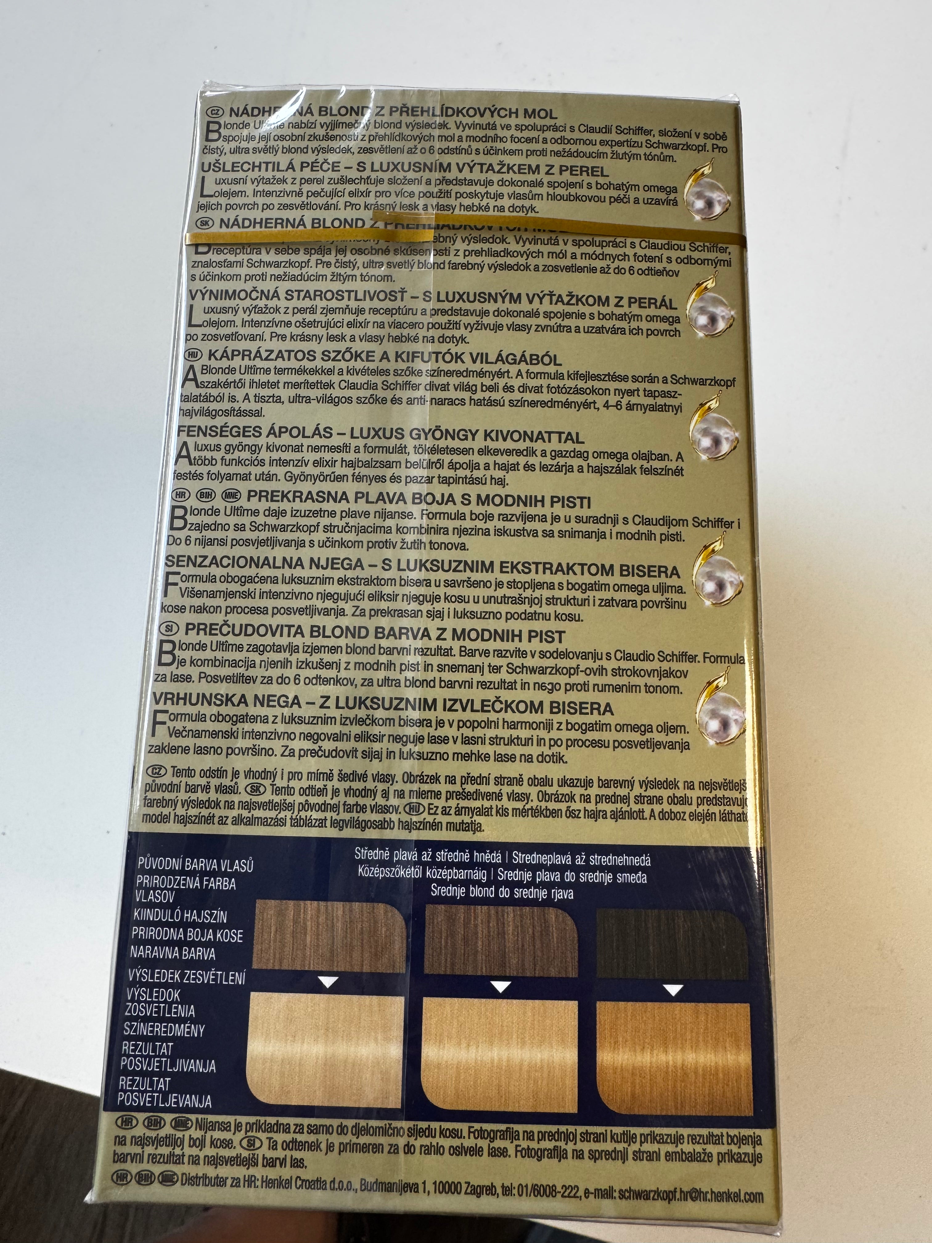 3-pack Schwarzkopf blonde ULTIME LX Xtreme Lightener (verloopt) 