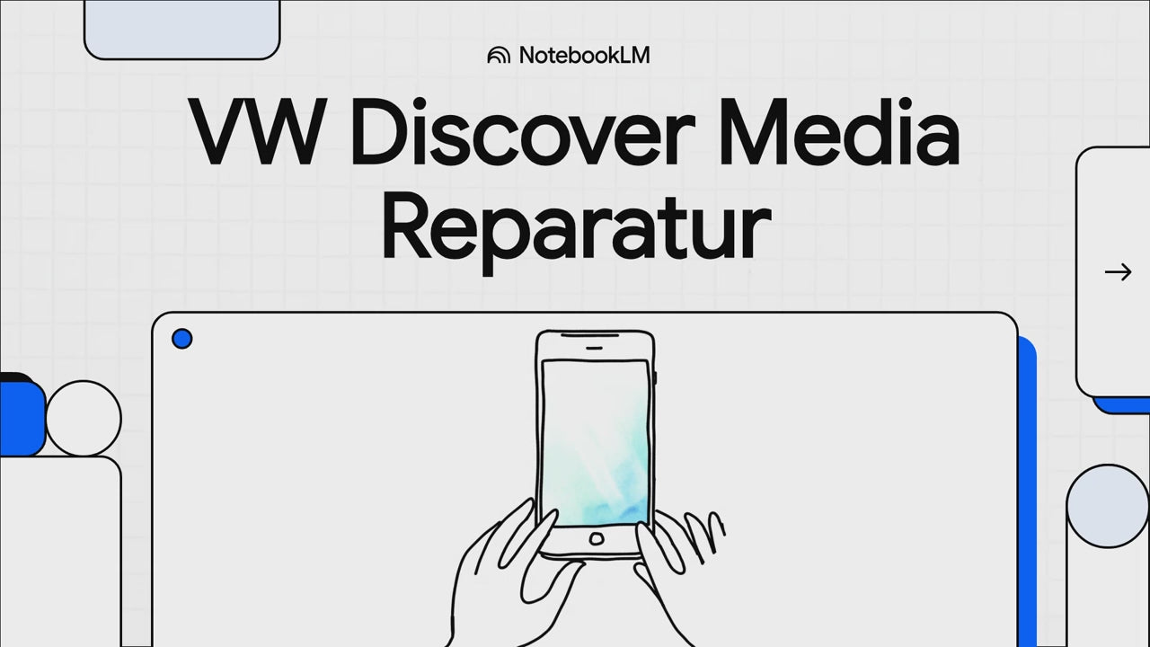 Reparatieservice voor VW / Skoda Discover Media MIB2 PQ &amp; Composition Media PQ Ghost Touch NAVI
